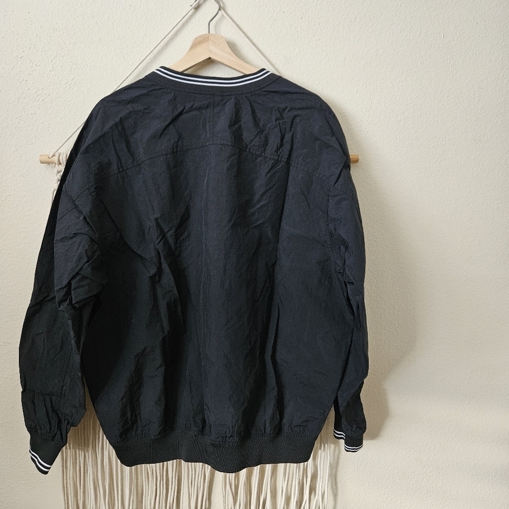 Vintage Nike Black Pullover Windbreaker Large - Picture 8 of 9